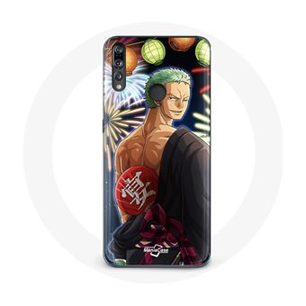 Capa Maniacase para Huawei P30 Lite One Piece Feliz Natal Zoro Anime Manga - 1