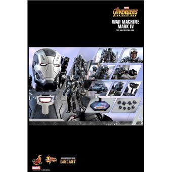 Figura Hot Toys MMS499D26 - Marvel Comics - Avengers : Infinity War - War Machine Mark 4 Standard Version - 1