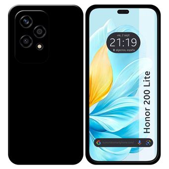Capa de TPU em gel de silicone TUMUNDOSMARTPHONE para Huawei Honor 200 Lite 5G preto - 1