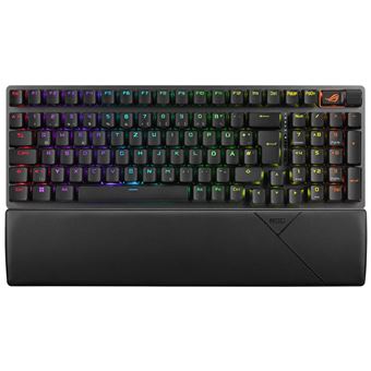 Teclado Gaming Wireless ASUS ROG Strix Scope II 96 Wireless | Idioma: Alemão | Preto - 1