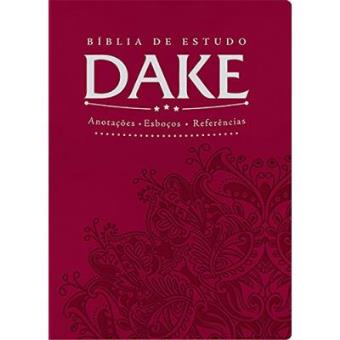 Bíblia De Estudo Dake. Vinho - 1