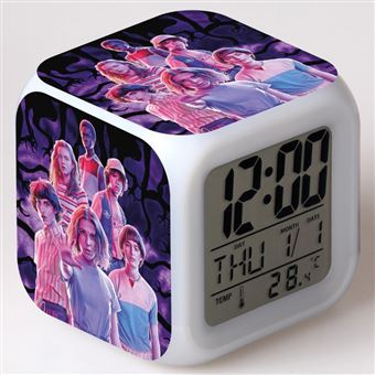 Despertador Infantil HSMY | LED | Multifuncional Colorido | STranger Things 3 20 - 1