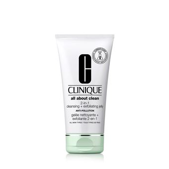 Gel de limpeza facial Clinique All About Clean 2-in-1 Cleansing + Exfoliating Jelly - 1