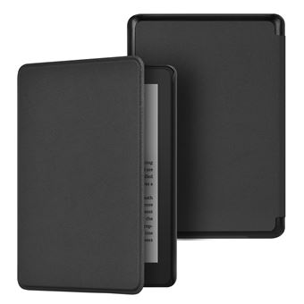 Capa FLOODKING para Amazon Kindle 10th Gen 2019 | Couro PU Magnético | Modo Automático | Proteção Total | Preta - 1