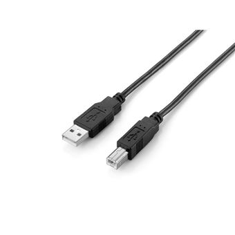 Cabo Usb Equip 128864 Cabo USB 2.0 Tipo A para Tipo B, 2,0 m, preto - 1