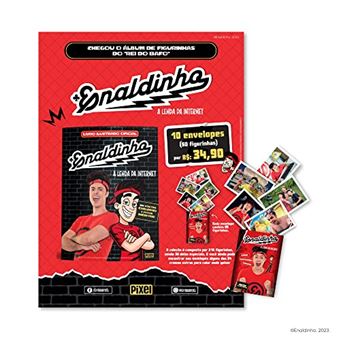 Pack Com 50 Figurinhas Enaldinho (Somente Figurinhas) - 1