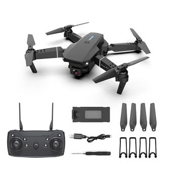 Mini Drone LKC E88 | 2 câmaras | Alcance 80-100M | Câmara 1080P | 15MIN Max 3.7V | 1800mAh | 1 Bateria - 1