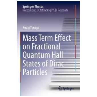 Mass Term Effect On Fractional Quantum Hall States Of Dirac Particles - 1