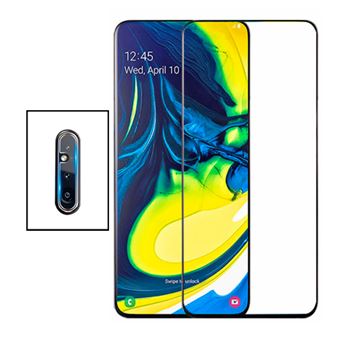 Kit Phonecare Película de Câmara Traseira + Vidro Temperado 5D Full Cover para Samsung Galaxy A80 - 1