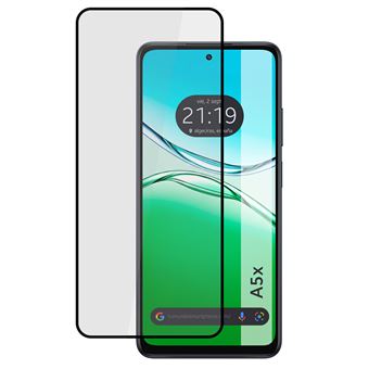 Película protetora de Ecrã TUMUNDOSMARTPHONE para Oppo A5x Vidro temperado Borda Preta - 1