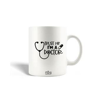 Caneca Maniacase "Trust Me I'm a Future Doctor" Prenda para a Faculdade de Medicina - 1