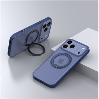 Capa Protetora com Suporte 360° Magnético MagSafe QT12 V-REEL para iPhone 14 Pro Max - Azul - 1