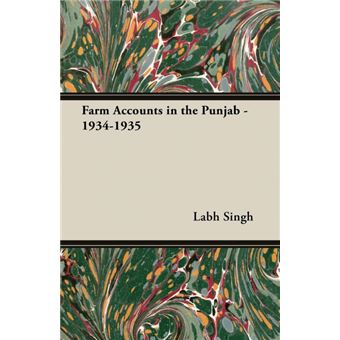 Farm Accounts In The Punjab - 1934-1935 - Paperback - 2007 - 1