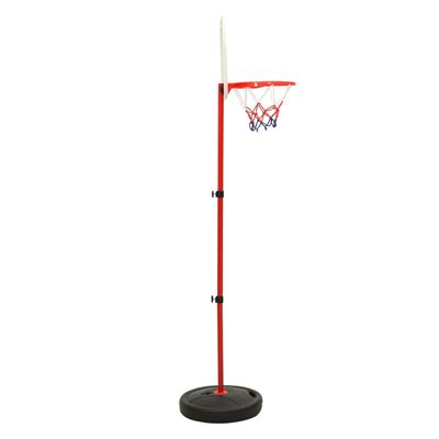 vidaXL Conjunto jogo de basquetebol portátil ajustável 180-230 cm