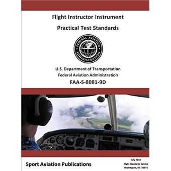 Flight Instructor Instrument Practical Test Standards  Airplane And Helicopter - 1