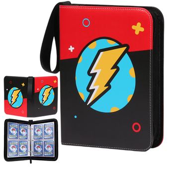 Álbum Pokémon TCG V-REEL | Couro PU com Zíper | 400 Cartas | HLX-065 - 1