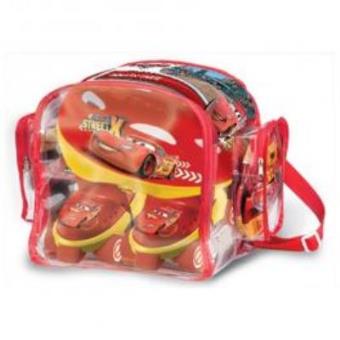 Conjunto Patins, Proteção e Capacete Mondo Cars Disney