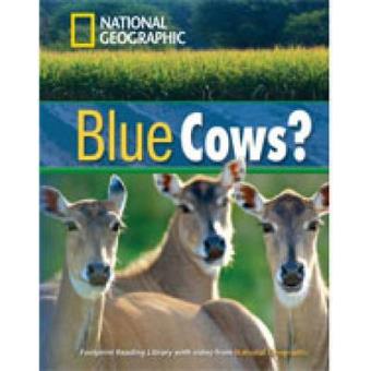 Blue Cows  Book With Multirom Footprint Reading Library 1600 National Geographic Footprint - 1