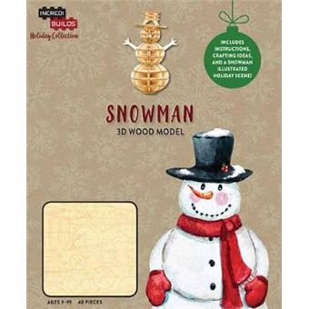 Incredibuilds Holiday Collection: Snowman - 1