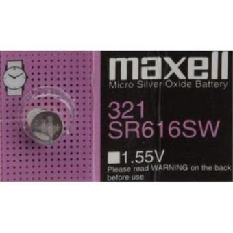 Pilha Maxell Reloj. Sr616Sw(321)Cx10-18292800 - 1