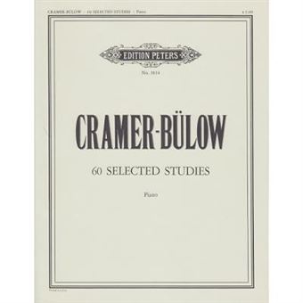 Partitions classique EDITION PETERS CRAMER J.B. - 60 ETUDES CHOISIES (WEINREICH) - PIANO Piano - 1