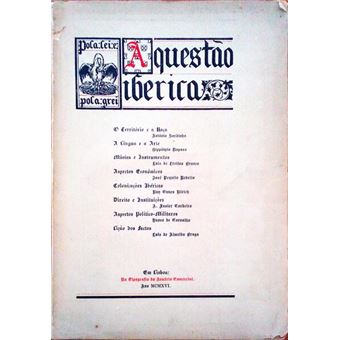 A questão ibérica. - 1