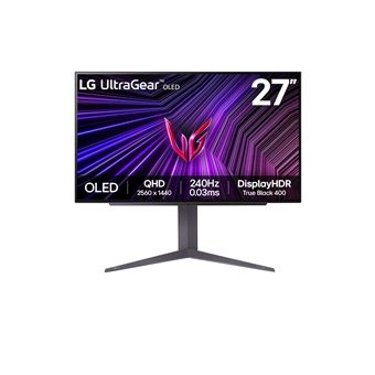 Monitor Gaming LG 27GS93QE-B | OLED | QHD | 0,03 ms | 240 Hz | 26.5&quot; | F - 1
