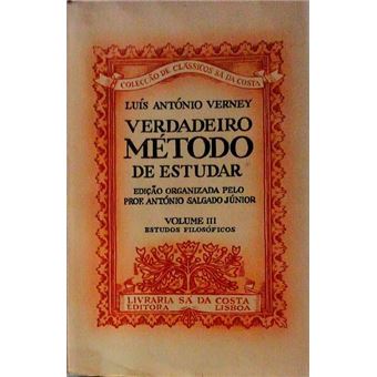 Verdadeiro método de estudar, estudos filosóficos. [volume iii] - 1