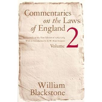 Commentaries on the Laws of England - Paperback - 1979 - 1