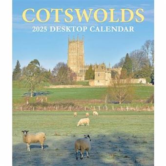 Cotswolds Large Desktop Calendar  2025 - 1