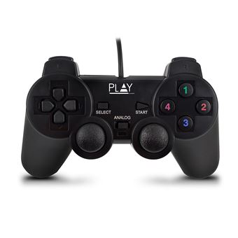 Controlador de Jogo Ewent Play | Preto - 1