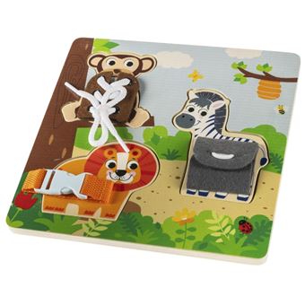Puzzle montessori de madeira Zopa - 1