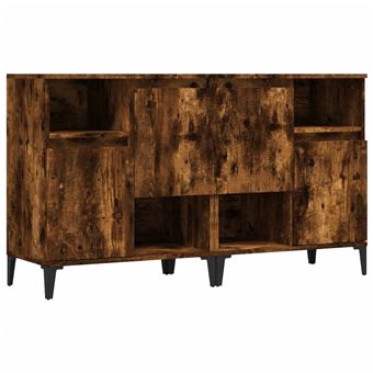 Aparadores vidaXL | 2 Peças | 60x35x70 cm | derivados madeira carvalho fumado - 1