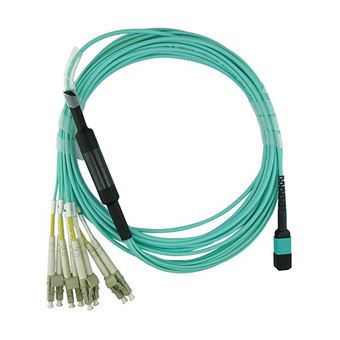 Cabo de Fibra Ótica BlueOptics MTP-4LC-M1M-BO | Cor aqua - 1