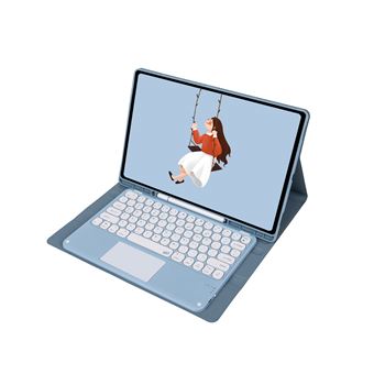Capa Flip e Teclado Bluetooth Yimgotta para Samsung TabS6 Lite 2022 10.4" P613/P619/2020 10.4" P610/P615 - 1