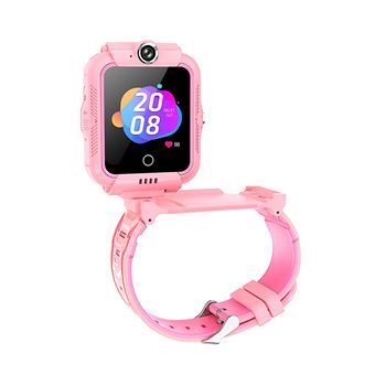 Smartwatch DAM T17C com Tela Giratória 360 | Rastreador GPS |  Wifi e LBS - Rosa - 1