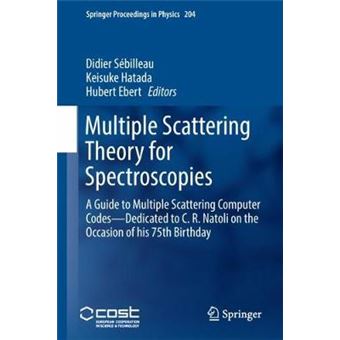 Multiple Scattering Theory For Spectroscopies A Guide To Multiple Scattering Computer Codes  Dedicated To C R Natoli On The Occasion Of His 75Th Birthday 204 Springer Proceedings In Physics - 1