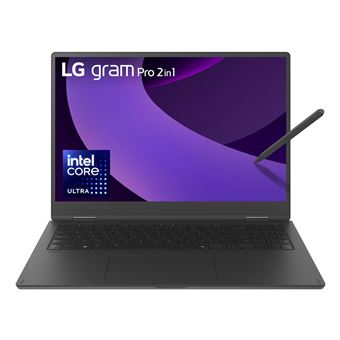 Computador Portátil Híbrido 2 em 1 LG Gram Pro 16TB90TP | 16'' | Intel Core Ultra 7 255H | Intel Arc 140T | 16 GB | SSD 1TB - 1