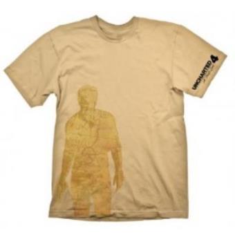 T-shirt Uncharted Nathan Drake Map XL - 1