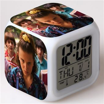 Despertador Infantil HSMY | LED | Multifuncional Colorido | STranger Things 3 21 - 1