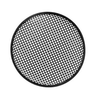 Suporte de Colunas HQ Power 12&quot; black metal speaker grille | Preto - 1