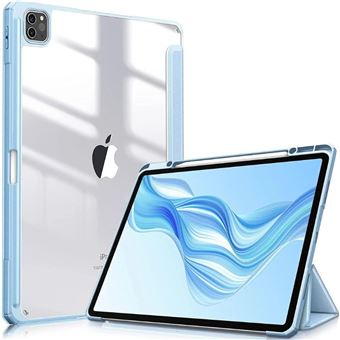 Capa Crystal Folio Antiimpacto para Ipad Pro 13 M4 2024 | Azul - 1