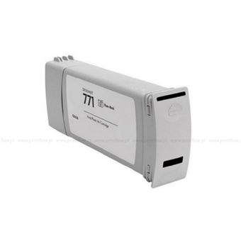 Tinteiro Printflow Compatível com HP 771c Preto fotográfico (B6Y13A) - 1