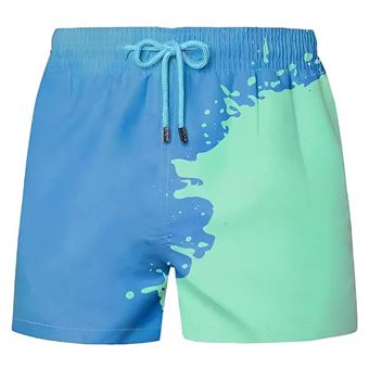 Calção de Banho Mormark SWITCHOPS | Poliéster | Muda de Cor com a Temperatura | Azul/Verde | M - 1