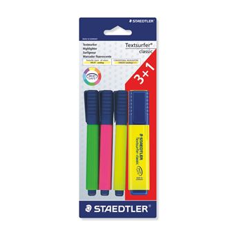 Marcador Staedtler 364 A BK4D - 1
