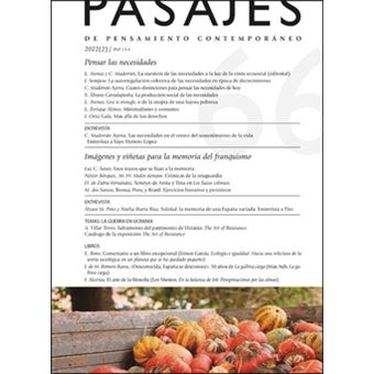 Pensar Las Necesidades / Imágenes Y Viñetas Para La Memoria Del Franquismo - 1