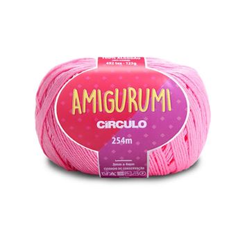 Fio de Crochet Círculo Amigurumi | 125G | Chiclete - 1