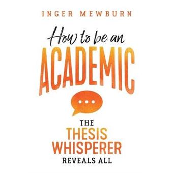 How to be an Academic - 1