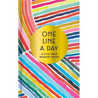 Rainbow One Line A Day By Chronicle Books - 1