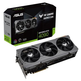 Placa de Vídeo ASUS TUF Gaming TUF-RTX4090-24G-GAMING | Cinzento - 1